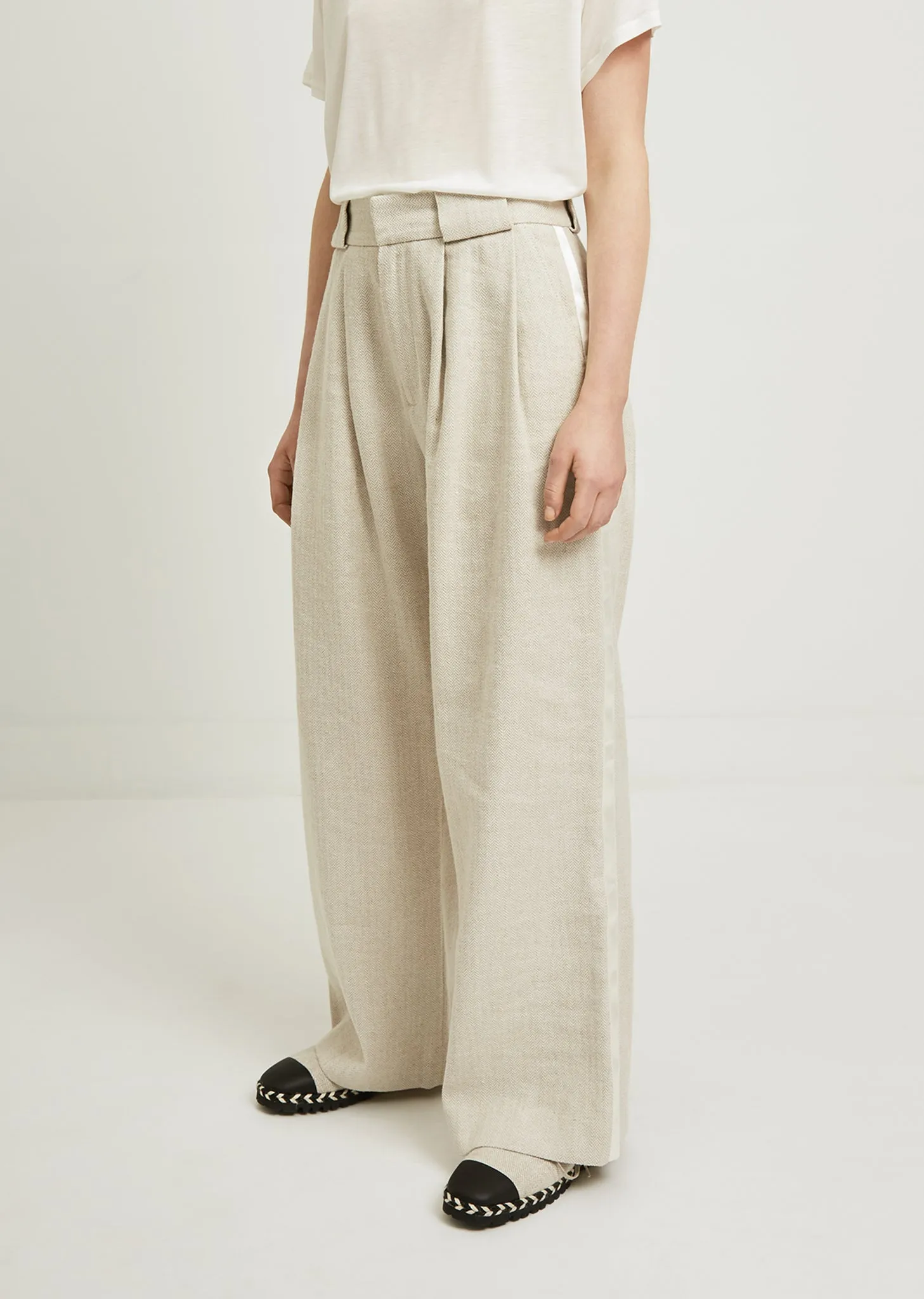 Brag Linen Cotton Trousers