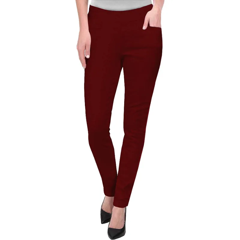 Classic Regular Fit Skinny Leggings With Print For Women