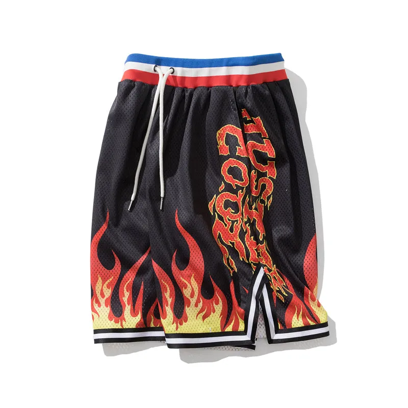 Men Breathable  Sweat Shorts