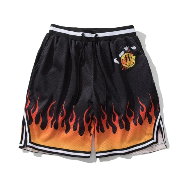 Men Breathable  Sweat Shorts