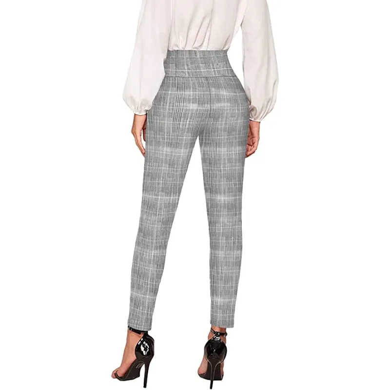 Office Dressy Leggings Skinny Trousers For Women