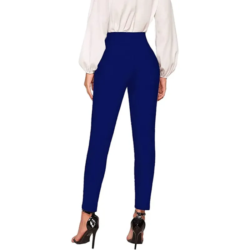 Office Dressy Leggings Skinny Trousers For Women