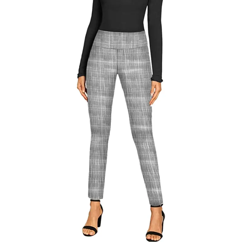Office Dressy Leggings Skinny Trousers For Women