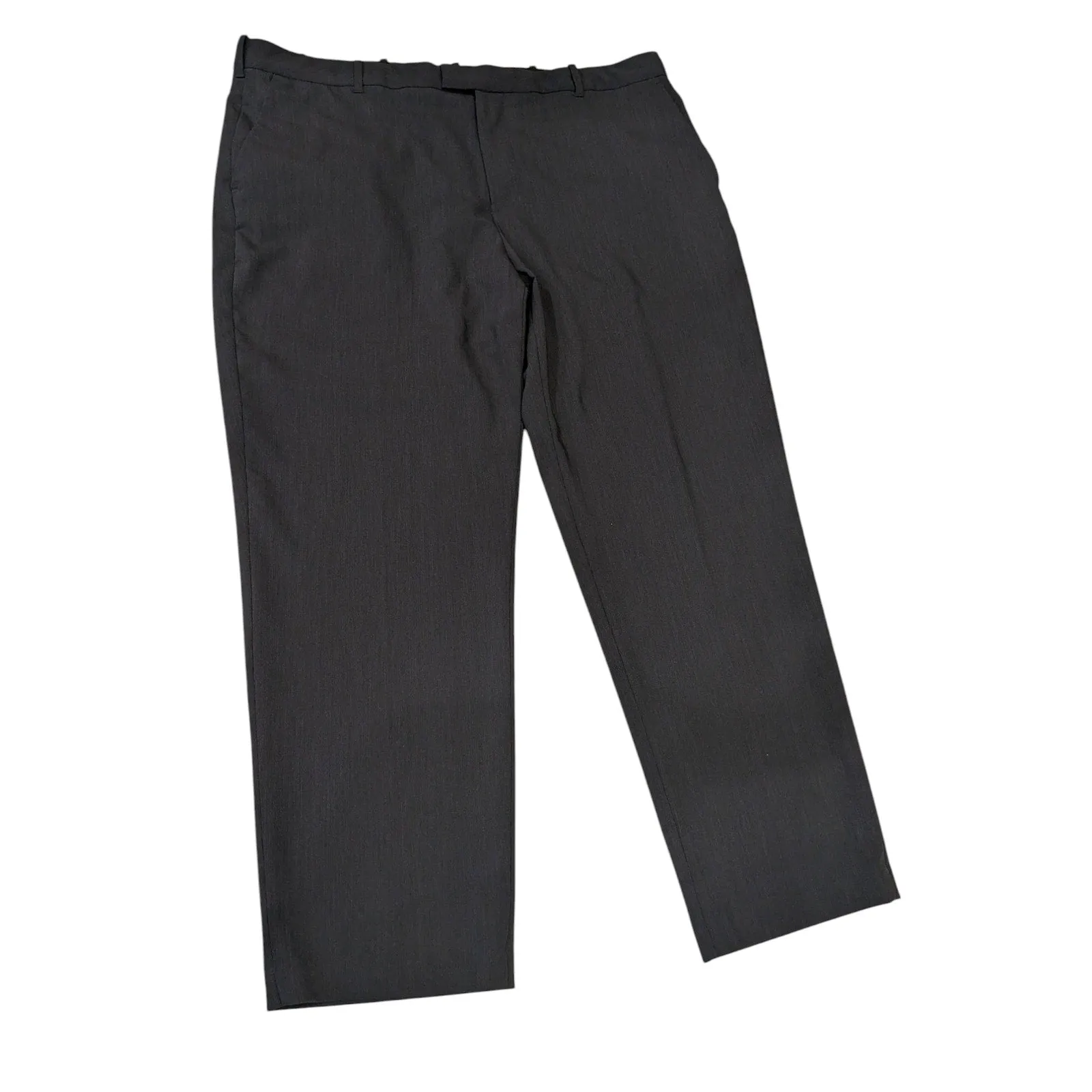 Van Heusen Flex Mens 42x30 Dress Pants Straight Fit Business Office Trousers