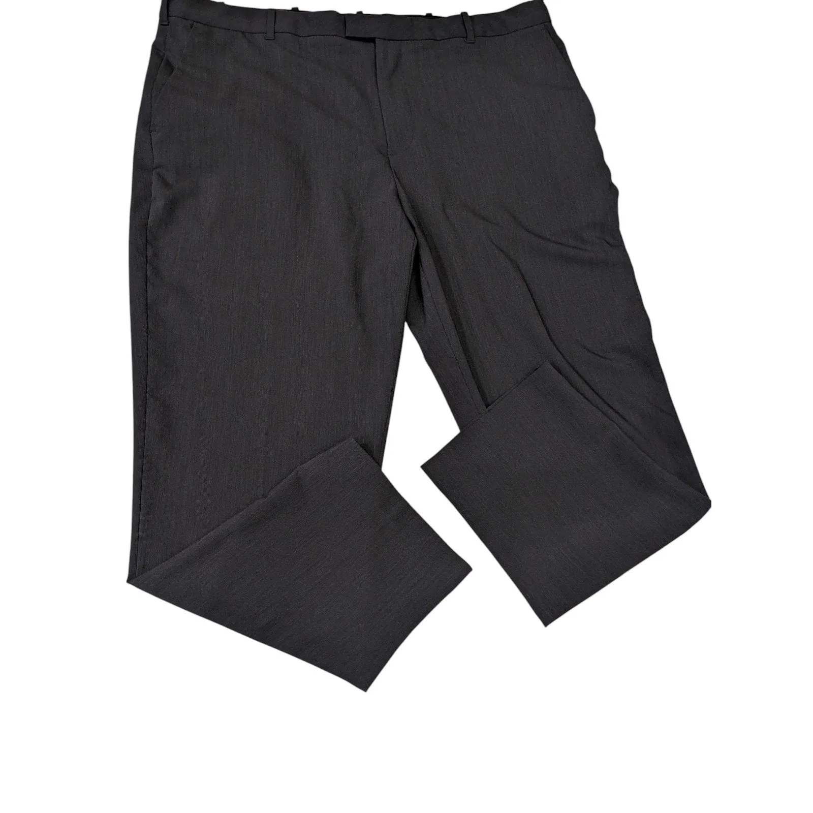 Van Heusen Flex Mens 42x30 Dress Pants Straight Fit Business Office Trousers